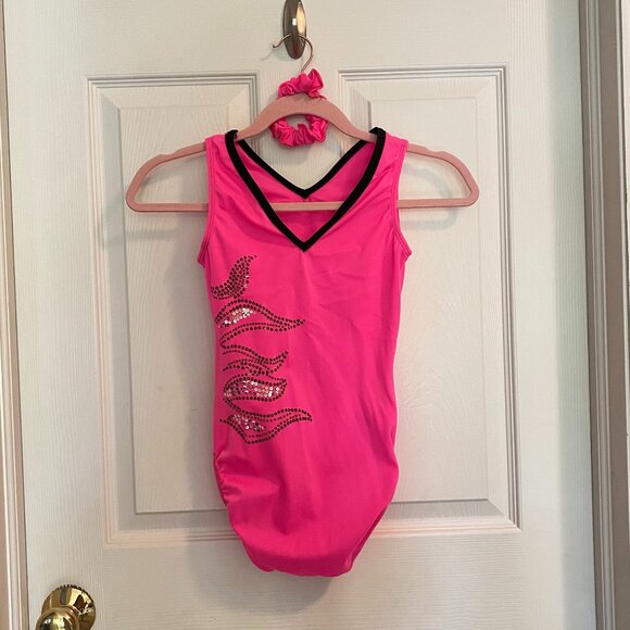 GK Elite Adult Small Gymnastics Leotard - Picture 2 of 2